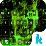 Logo of Hell Fire Kika Keyboard Theme android Application 